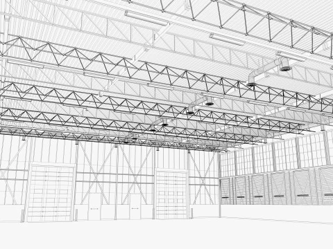 Warehouse 16 3D Model