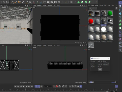Warehouse 16 3D Model