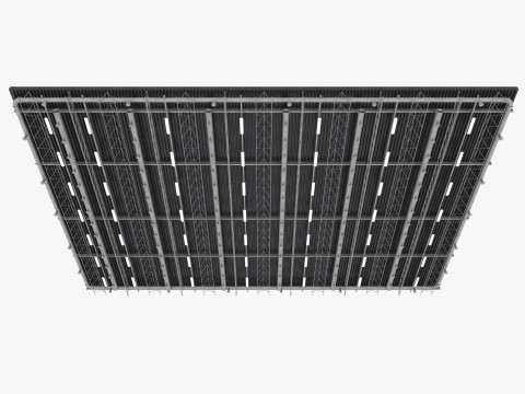 Ceiling Ventilation Pipes 9 3D Model