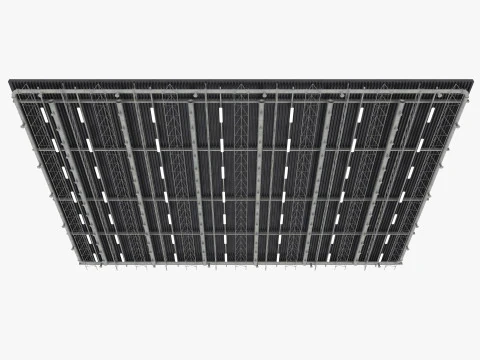 Ceiling Ventilation Pipes 9 3D Model