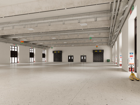 Exhibition Hall 36 3D-Modell