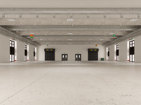 Exhibition Hall 36 3Dモデル