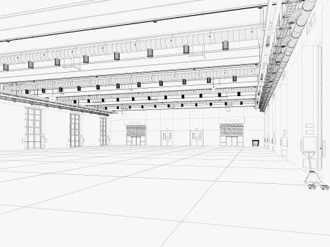 Exhibition Hall 36 3Dモデル
