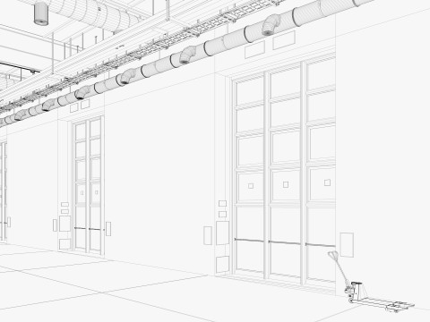 Exhibition Hall 36 3Dモデル