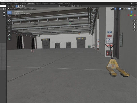 Exhibition Hall 36 3Dモデル