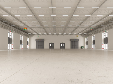 Exhibition Hall 37 Modèle 3D