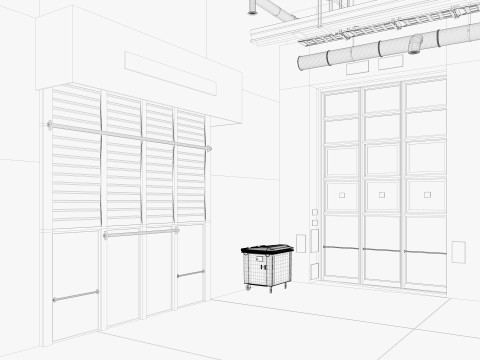 Exhibition Hall 37 Modèle 3D