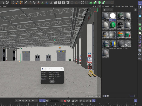 Exhibition Hall 37 Modèle 3D