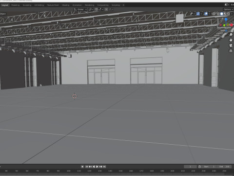 Exhibition Hall 37 Modèle 3D