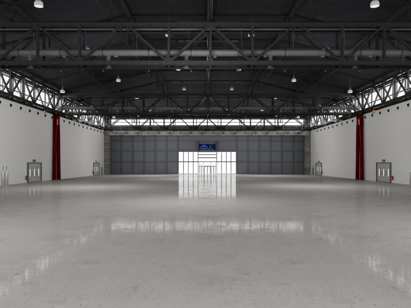 Exhibition Hall 38 3D Model .c4d .max .obj .3ds .fbx .stl .blend 