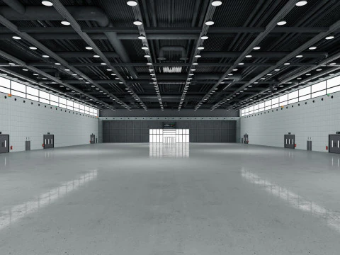 Fair Exposition Center 2 3D Model