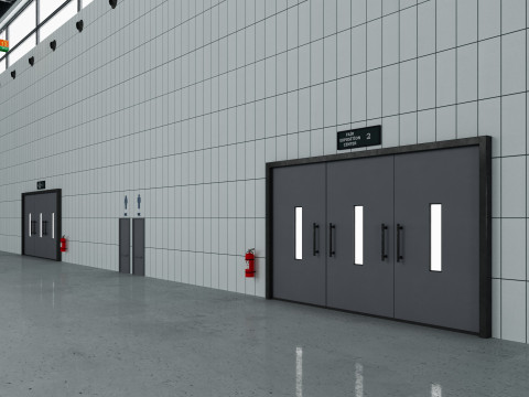 Fair Exposition Center 2 3D Model