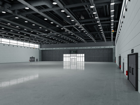 Fair Exposition Center 2 3D Model