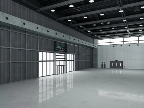 Fair Exposition Center 2 3D Model