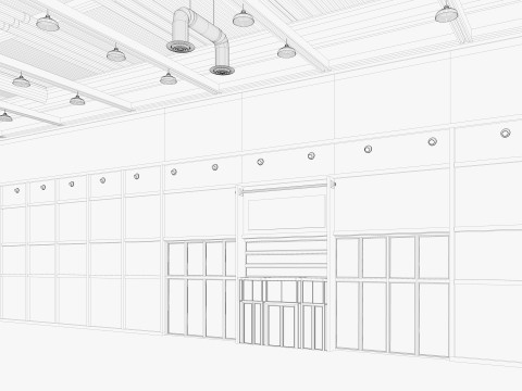 Fair Exposition Center 2 3D Model