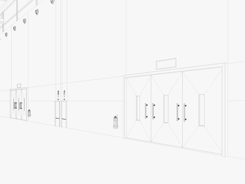 Fair Exposition Center 2 3D Model