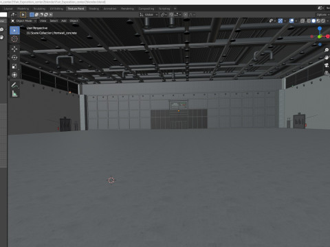 Fair Exposition Center 2 3D Model