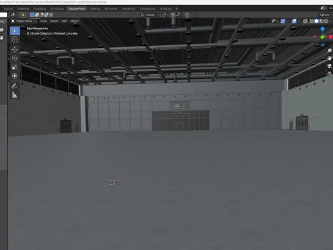 Fair Exposition Center 2 3D Model