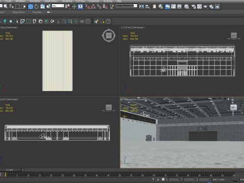 Fair Exposition Center 2 3D Model