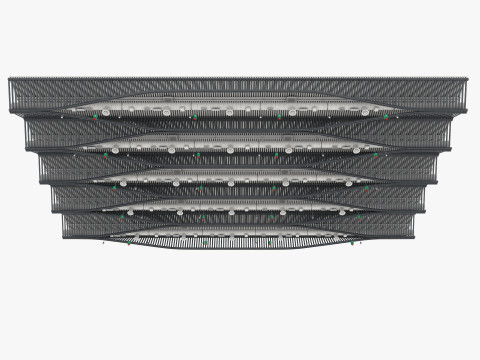 Ceiling Ventilation Pipes 11 3D 모델