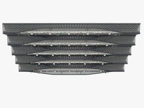 Tavan Havalandırma Boruları 11 3D Model