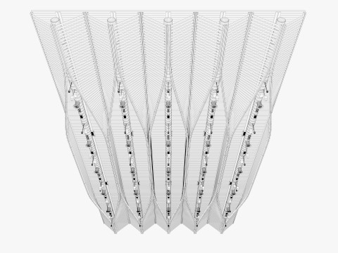 Ceiling Ventilation Pipes 11 3D 모델