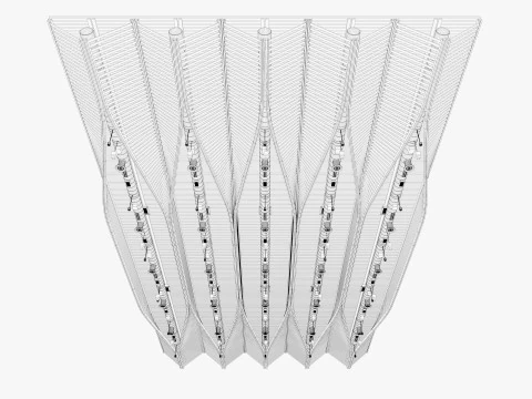 Tavan Havalandırma Boruları 11 3D Model