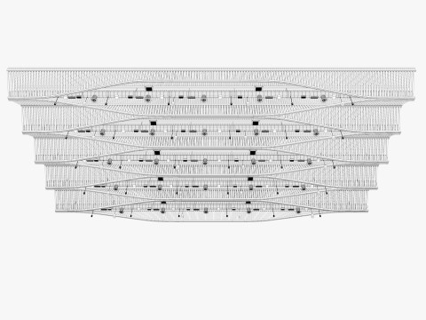 Ceiling Ventilation Pipes 11 3D 모델