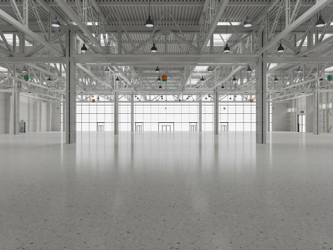 Sala espositiva 39 Modello 3D