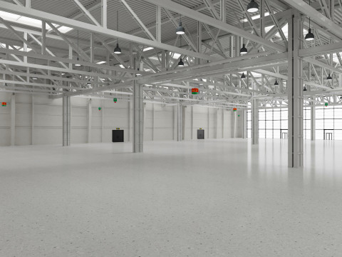 Exhibition Hall 39 3D Модель