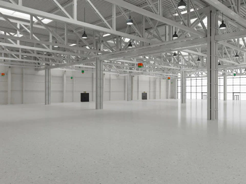 Sala espositiva 39 Modello 3D