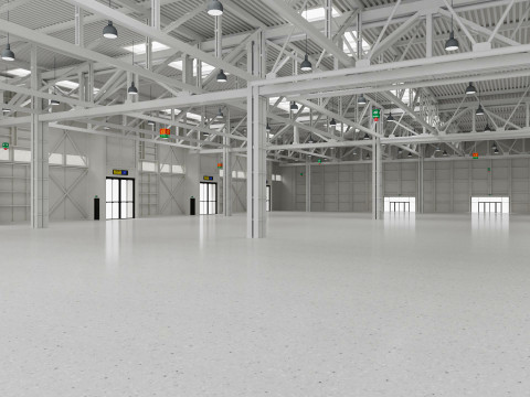Exhibition Hall 39 3D Модель