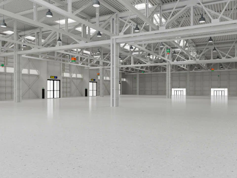 Sala espositiva 39 Modello 3D