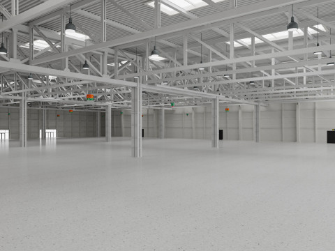 Exhibition Hall 39 3D Модель