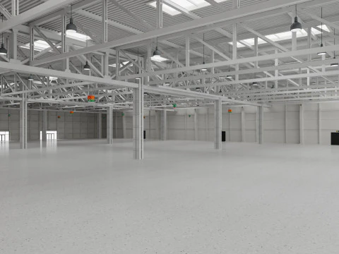 Sala espositiva 39 Modello 3D