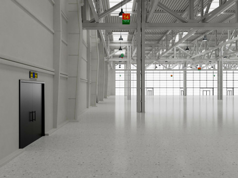 Exhibition Hall 39 3D Модель
