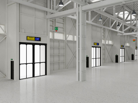 Exhibition Hall 39 3D Модель