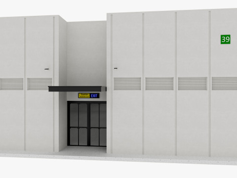 Exhibition Hall 39 3D Модель