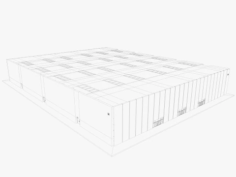 Sala espositiva 39 Modello 3D