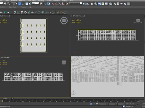 Sala espositiva 39 Modello 3D