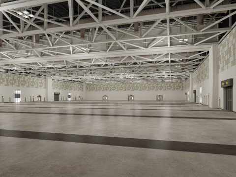 Convention And Exhibition Center 4 3D-Modell