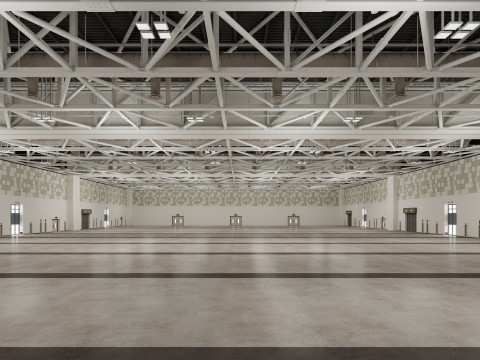 Convention And Exhibition Center 4 Modèle 3D