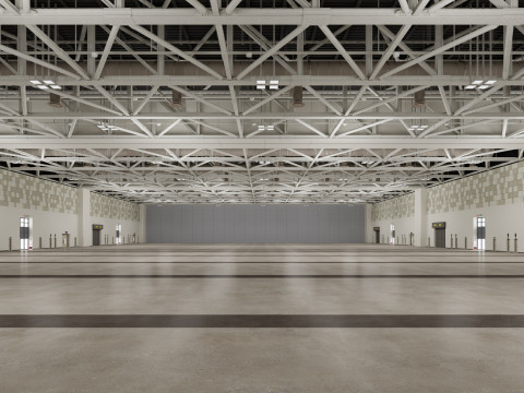 Convention And Exhibition Center 4 Modèle 3D