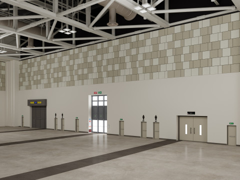 Convention And Exhibition Center 4 Modèle 3D