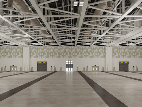Convention And Exhibition Center 4 Modèle 3D