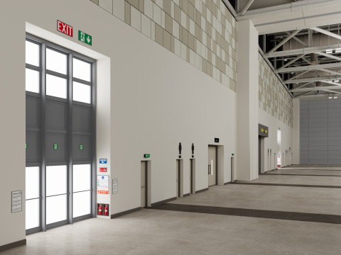 Convention And Exhibition Center 4 Modèle 3D