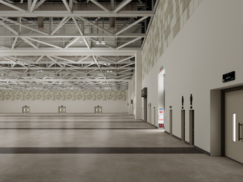 Convention And Exhibition Center 4 Modèle 3D