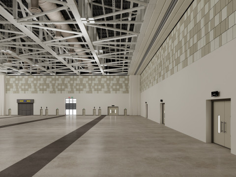 Convention And Exhibition Center 4 Modèle 3D