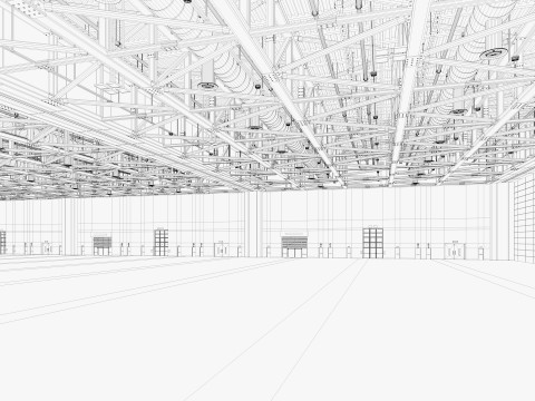 Convention And Exhibition Center 4 Modèle 3D