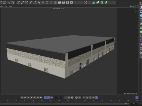 Convention And Exhibition Center 4 Modèle 3D